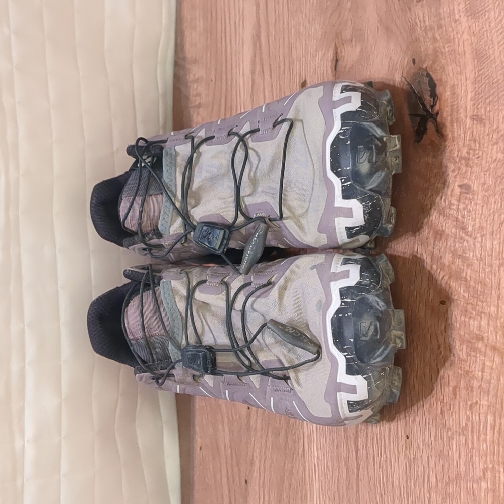 Salomon Speedcross Trail Running Shoes - Lavender and Black